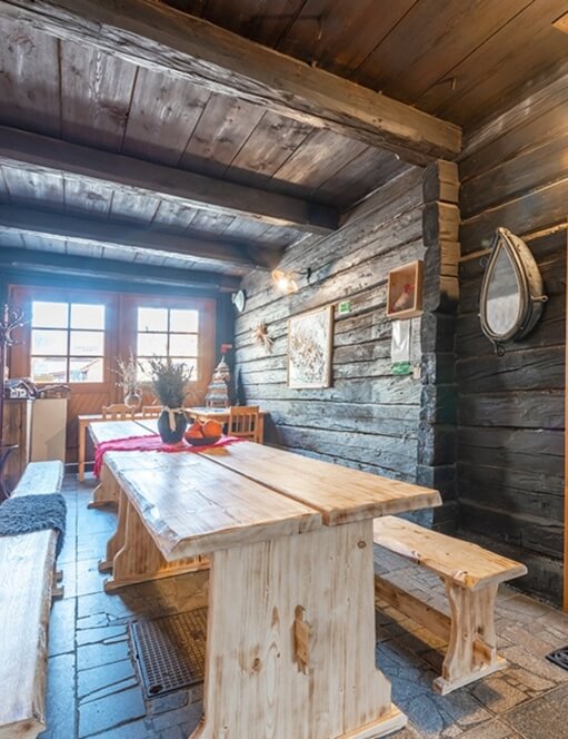 Ubytování ve staročeské roubence